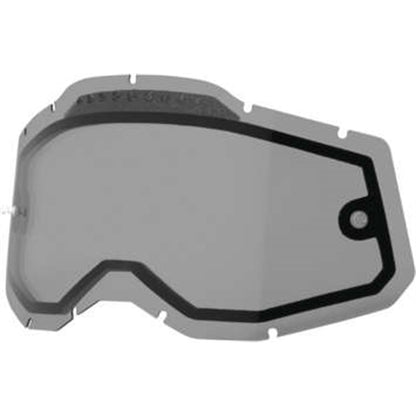 100% Accuri 2/Racecraft 2/Strata 2 Dual Lens - Vented - Smoke 51008-602-01_988062