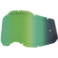 100% Accuri 2/Racecraft 2/Strata 2 Dual Lens - Vented - Green Mirror 51008-660-01_992540