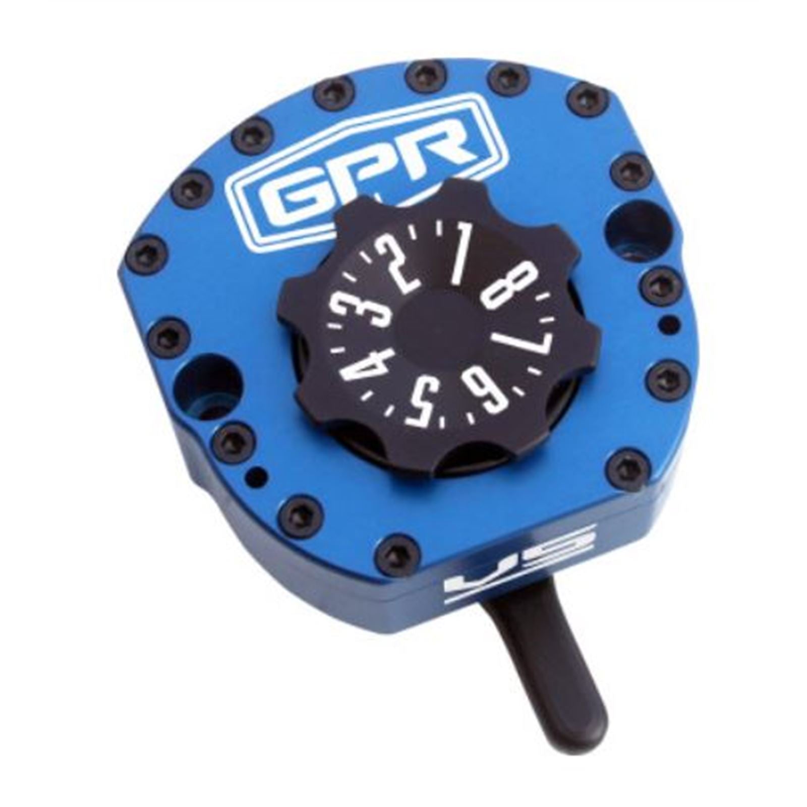 GPR Stabilizer V5 Steering Damper - Blue - Husky CLOSEOUT [MPN: 5-9001-0085B]_1553705
