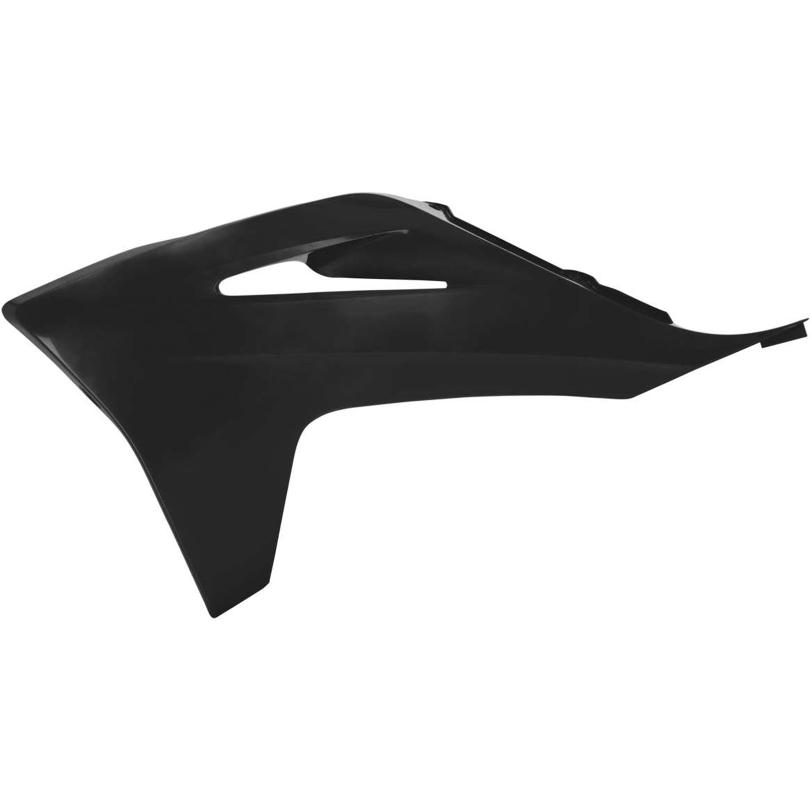 Acerbis Radiator Shroud - Black - GasGas 2872730001_995299
