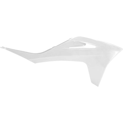Acerbis Radiator Shroud - White - GasGas 2872730002_986345