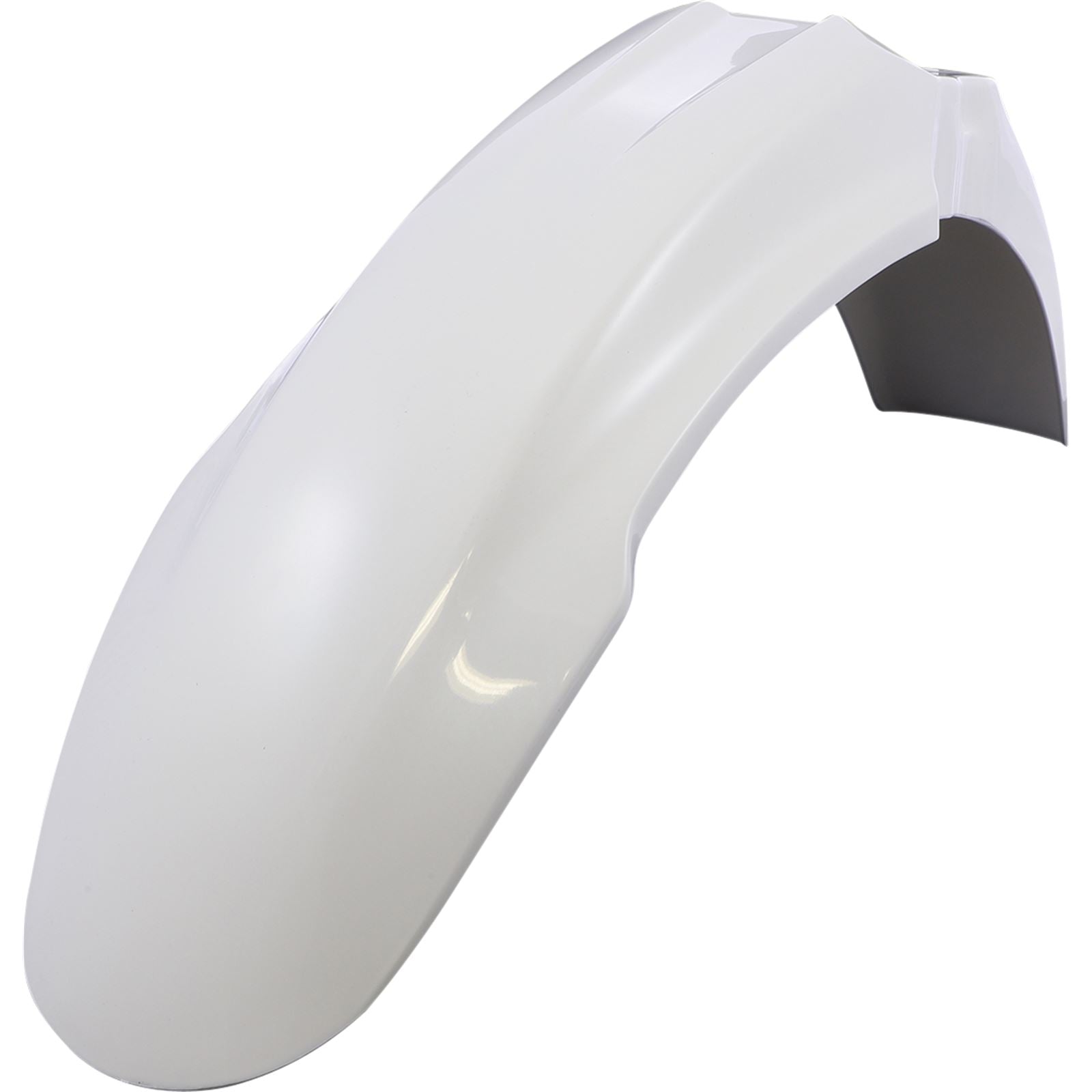 UFO Plastics Front Fender - White Fits Kawasaki [MPN: KA03736047]_1052045