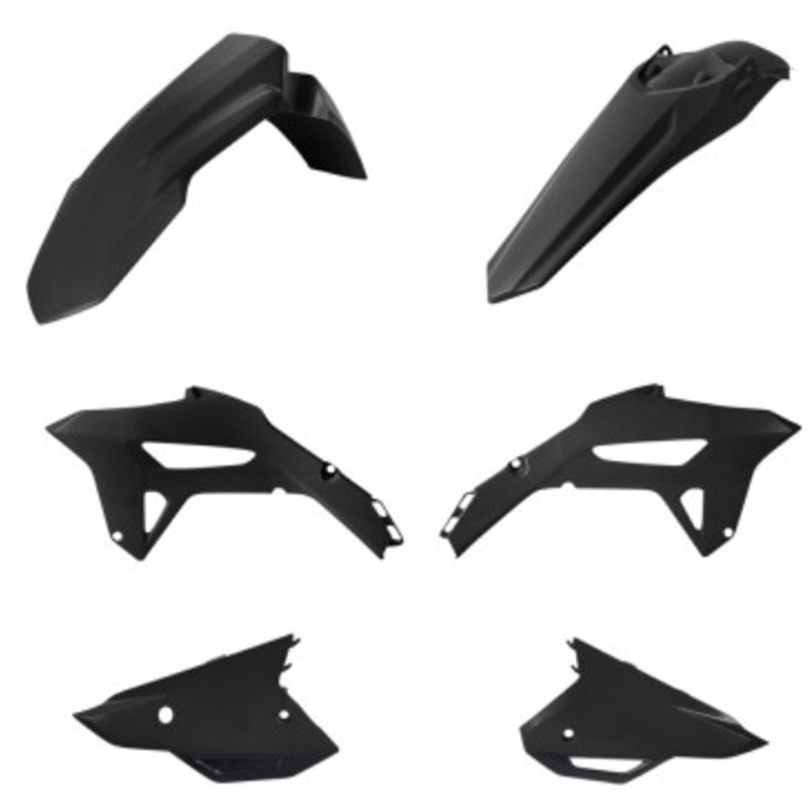 Acerbis Standard Replacement Body Kit - Black - CRF450R 2858910001_675159