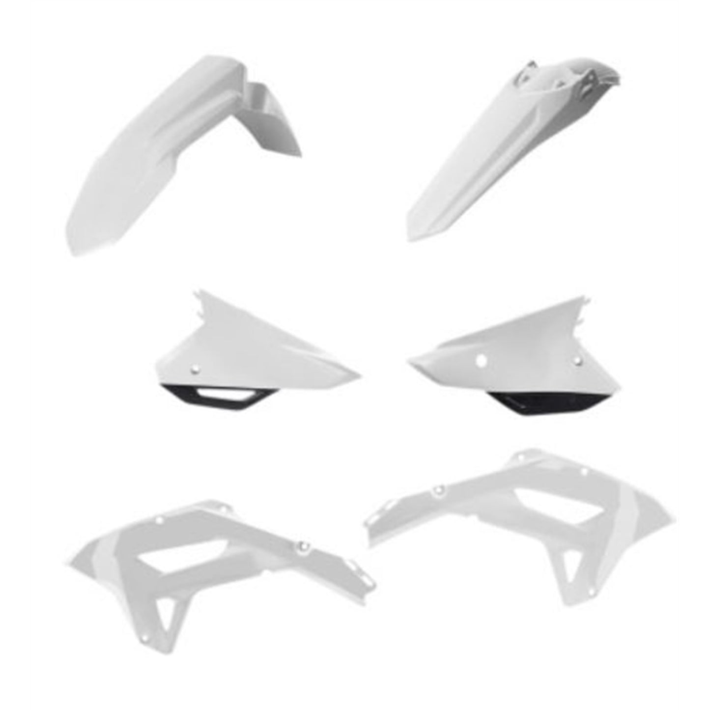 Acerbis Standard Replacement Body Kit - White/Black - CRF450RX 2861791035_734197