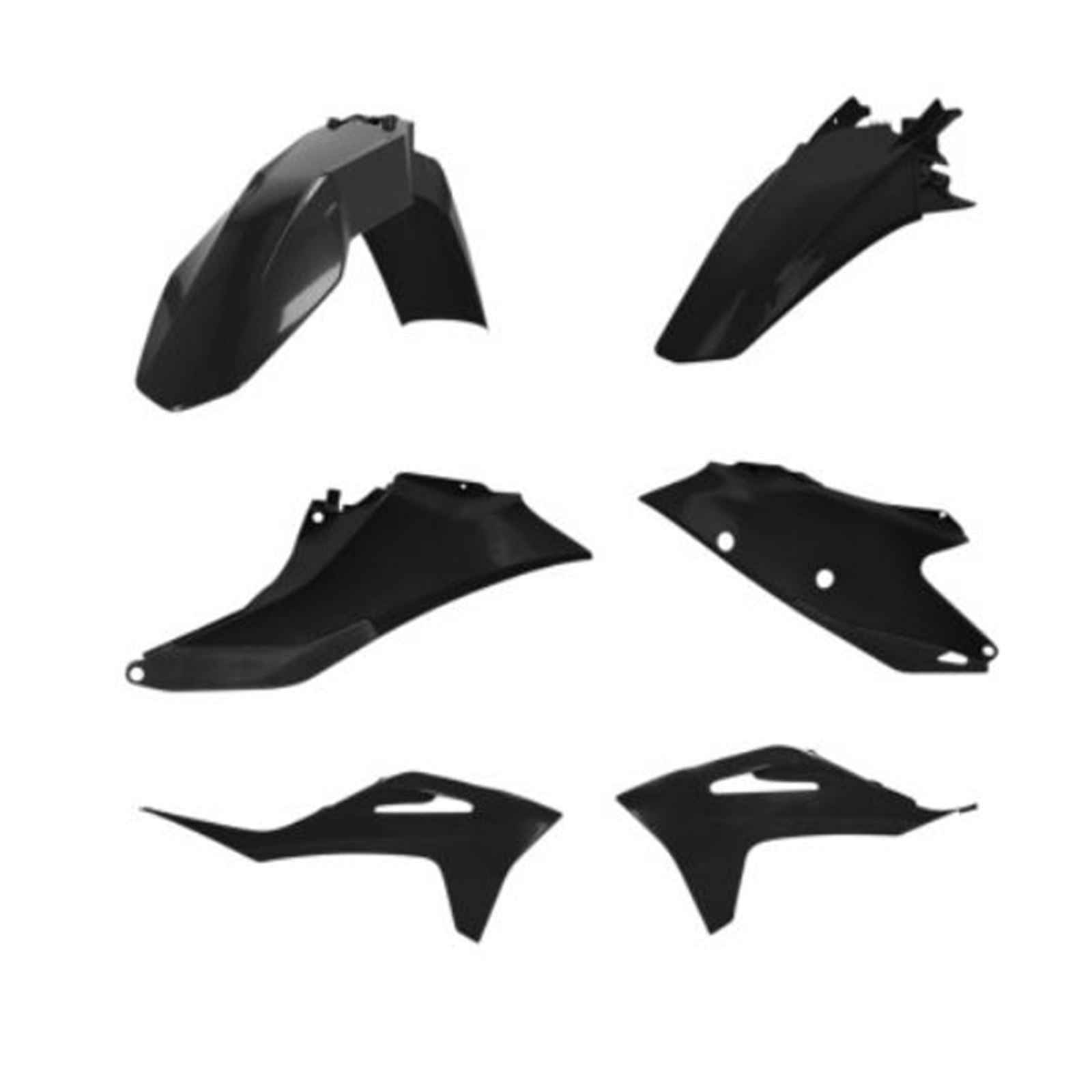 Acerbis Standard Replacement Body Kit - Black - GasGas 2872800001_734198