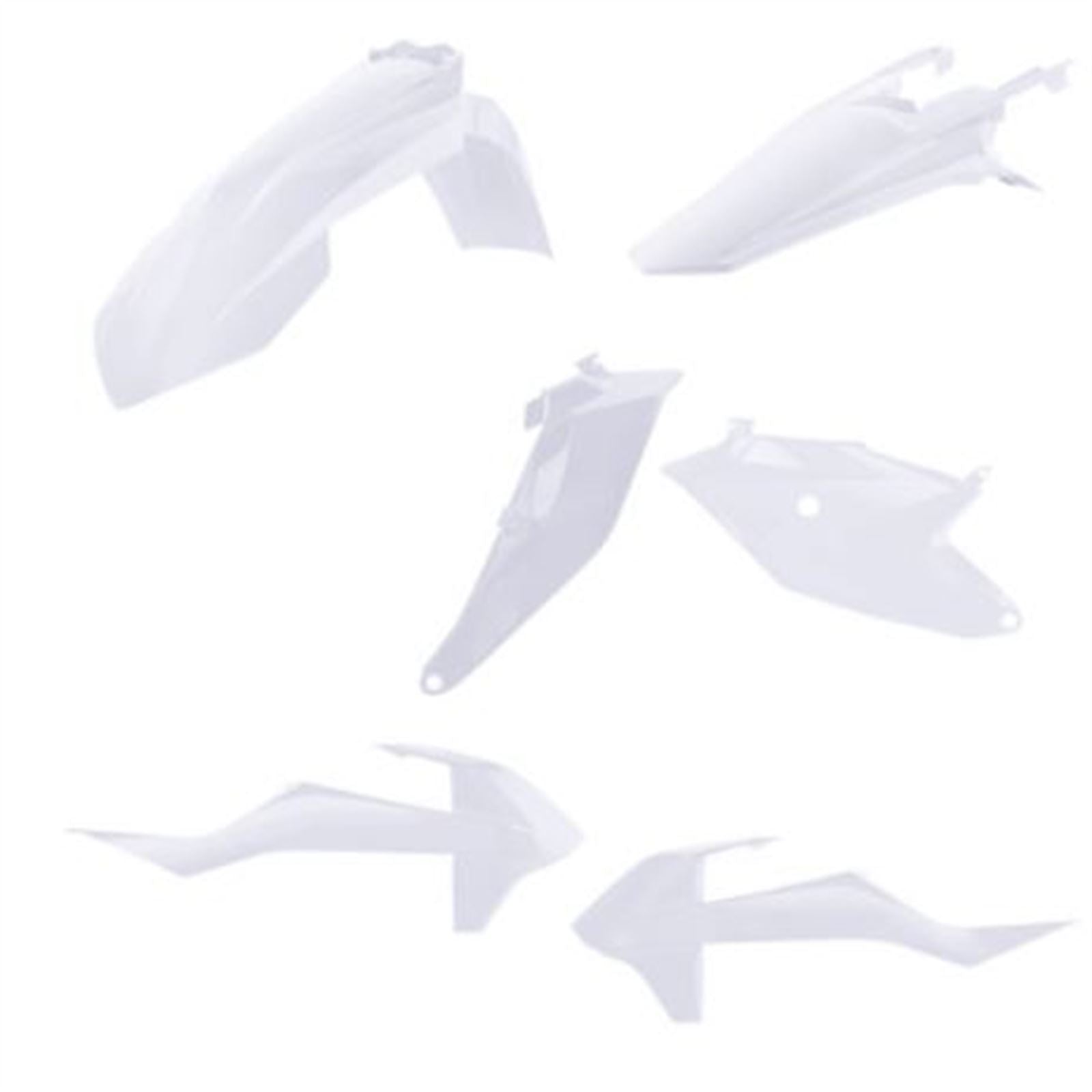 Acerbis Standard Replacement Body Kit for Gas Gas MC 85/KTM 85 SX - White  2686017118_734209