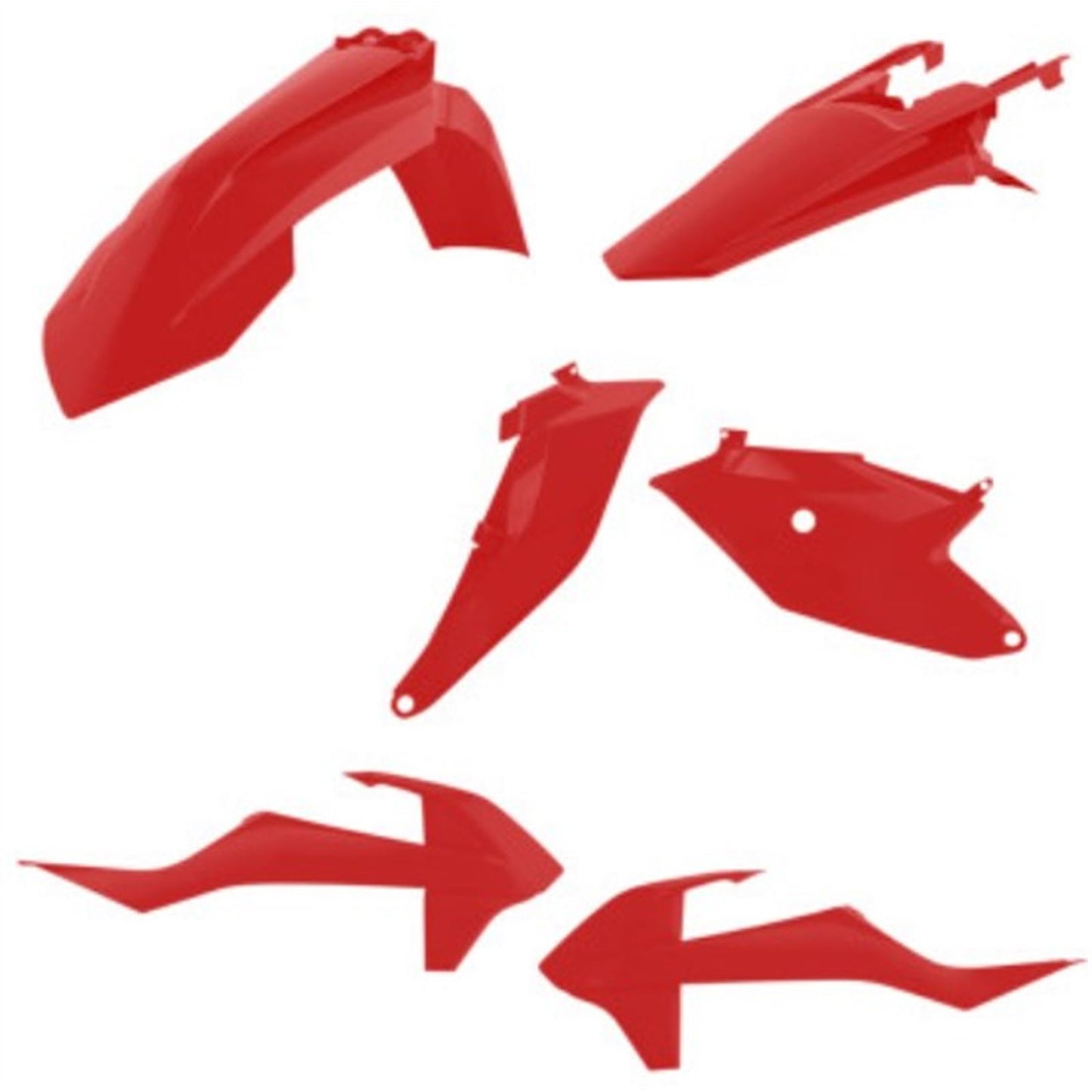 Acerbis Standard Replacement Body Kit - Red - SX/MC 2686010004_675196