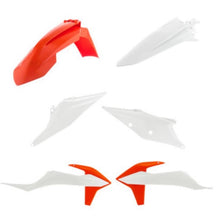 Acerbis Standard Replacement Body Kit for KTM SX/ Gas Gas MC - Orange/White  2726507118_675197