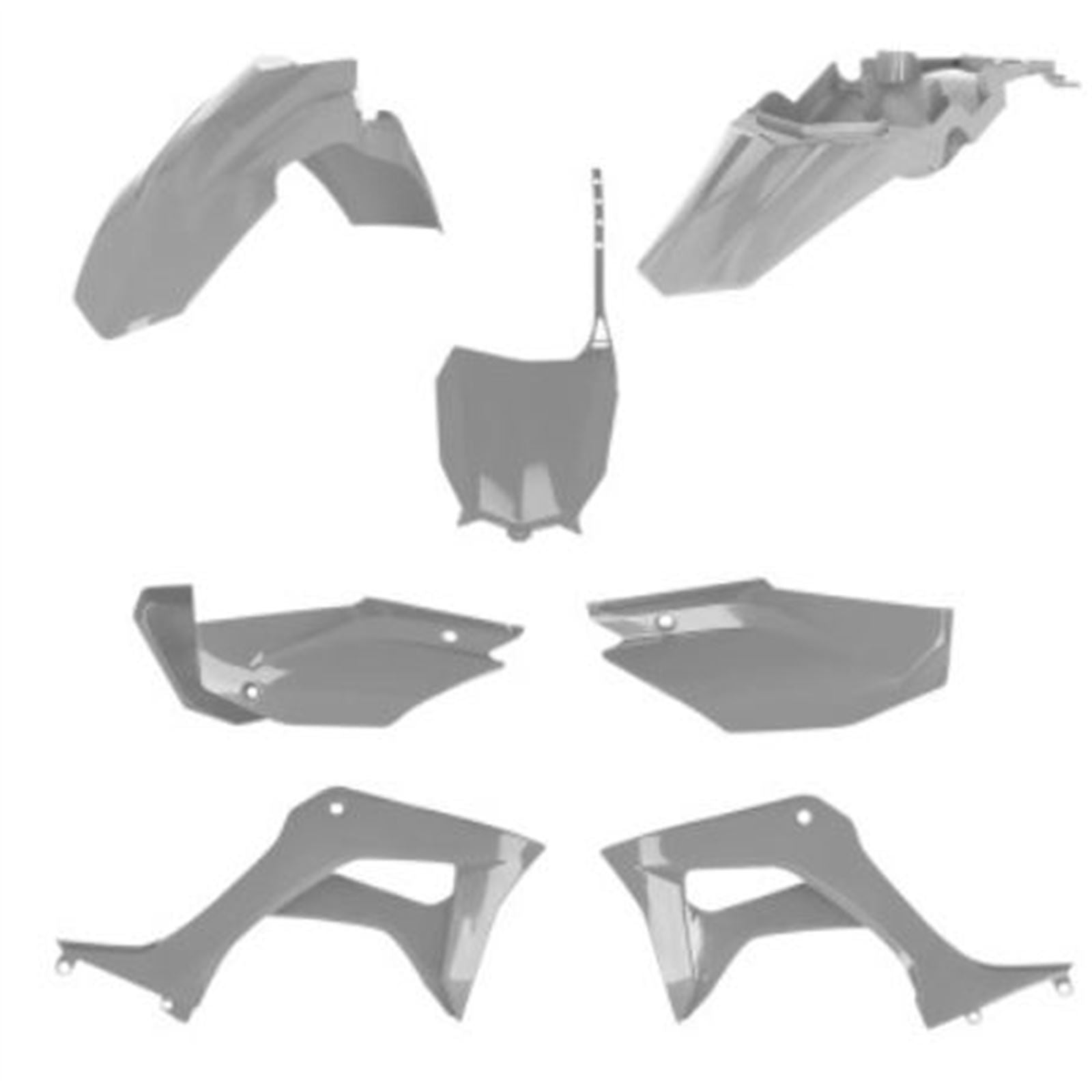 Acerbis Full Replacement Body Kit - Gray - CRF110F 2861930011_734214