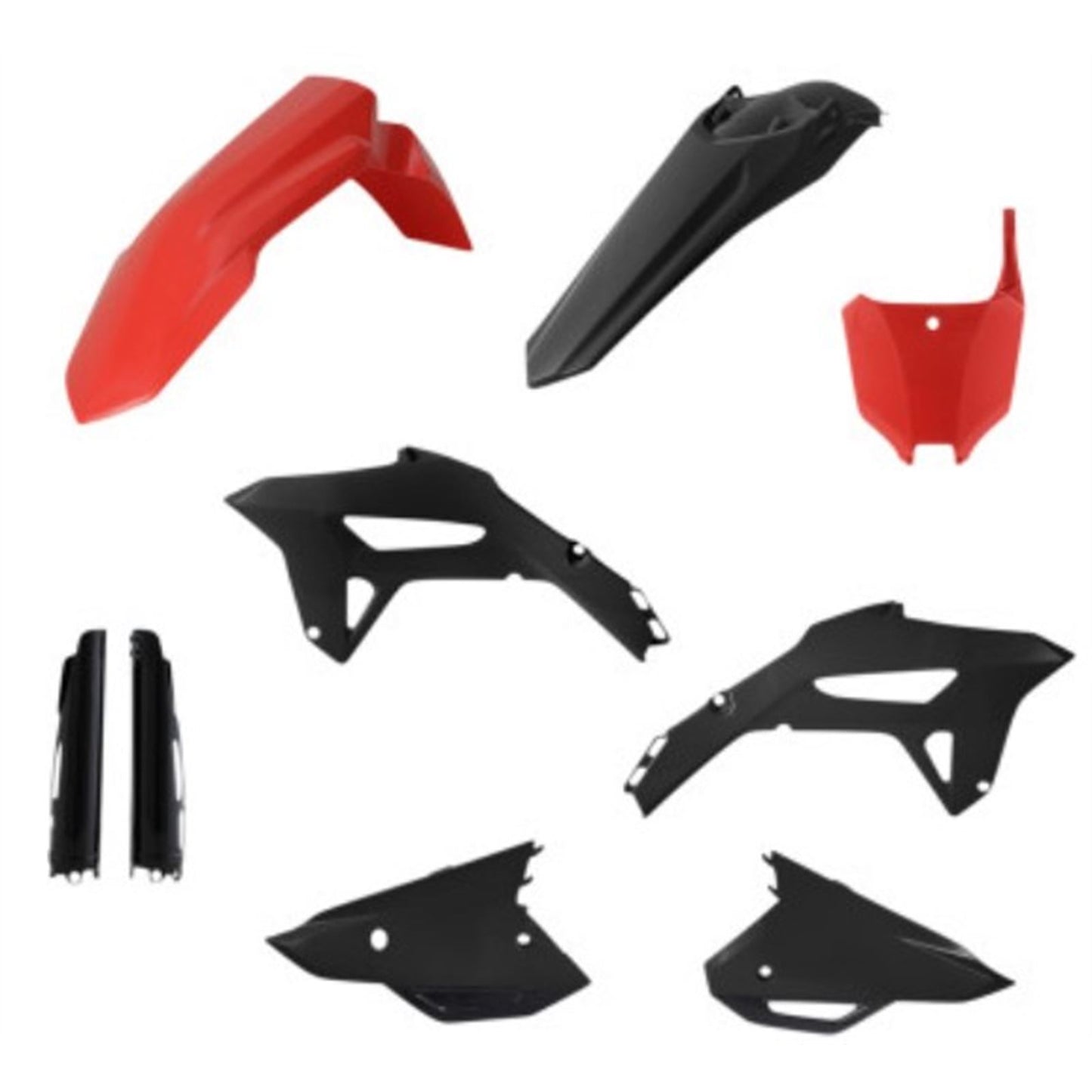 Acerbis Full Replacement Body Kit - Red/Black - CRF450R 2858921042_675203
