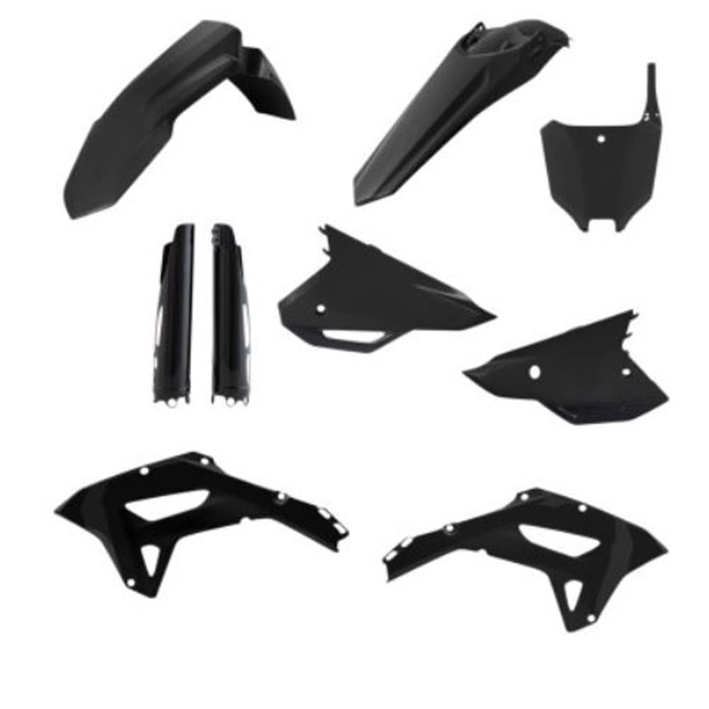Acerbis Full Replacement Body Kit - Black - CRF450RX 2861800001_734227
