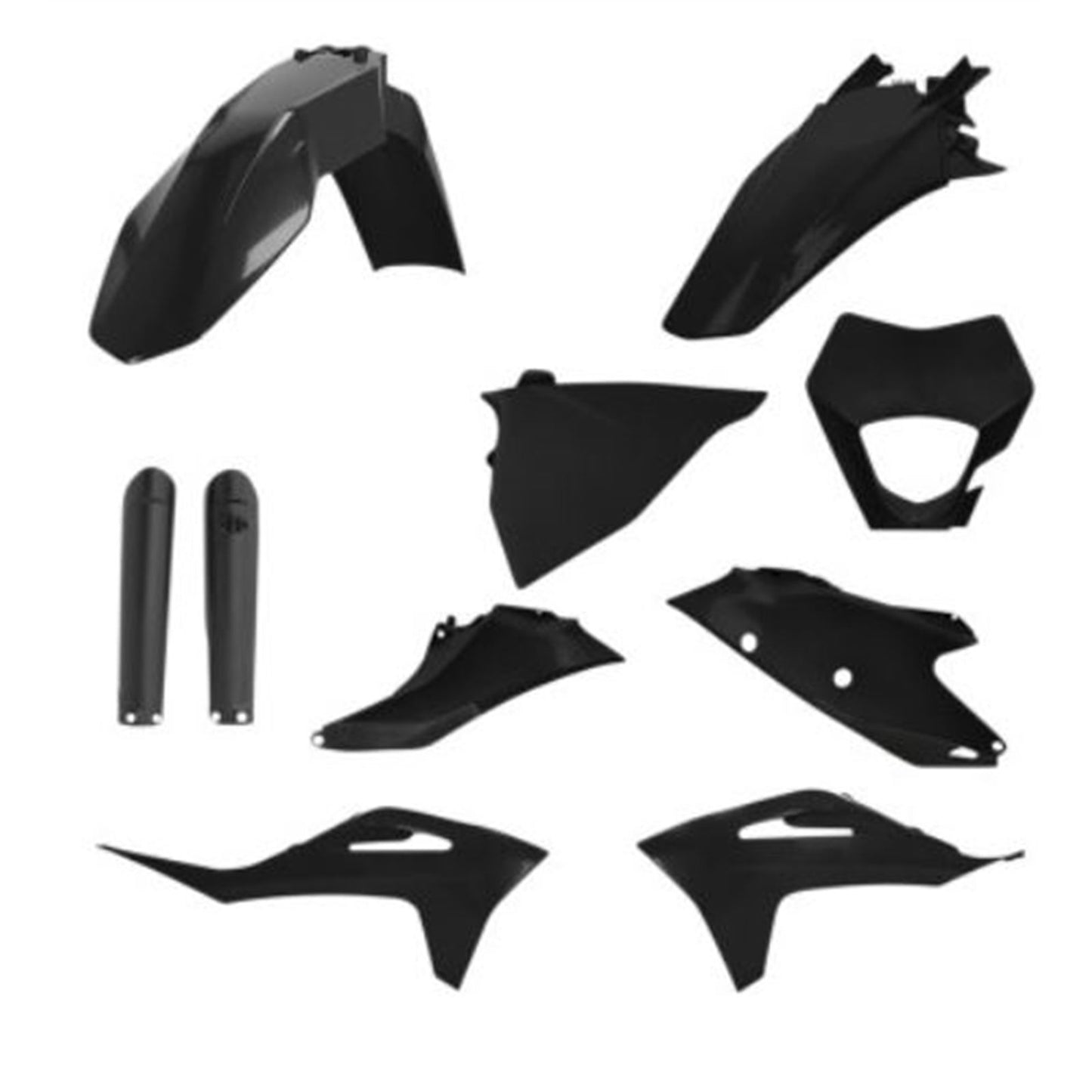 Acerbis Full Replacement Body Kit - Black - GasGas 2872810001_734232