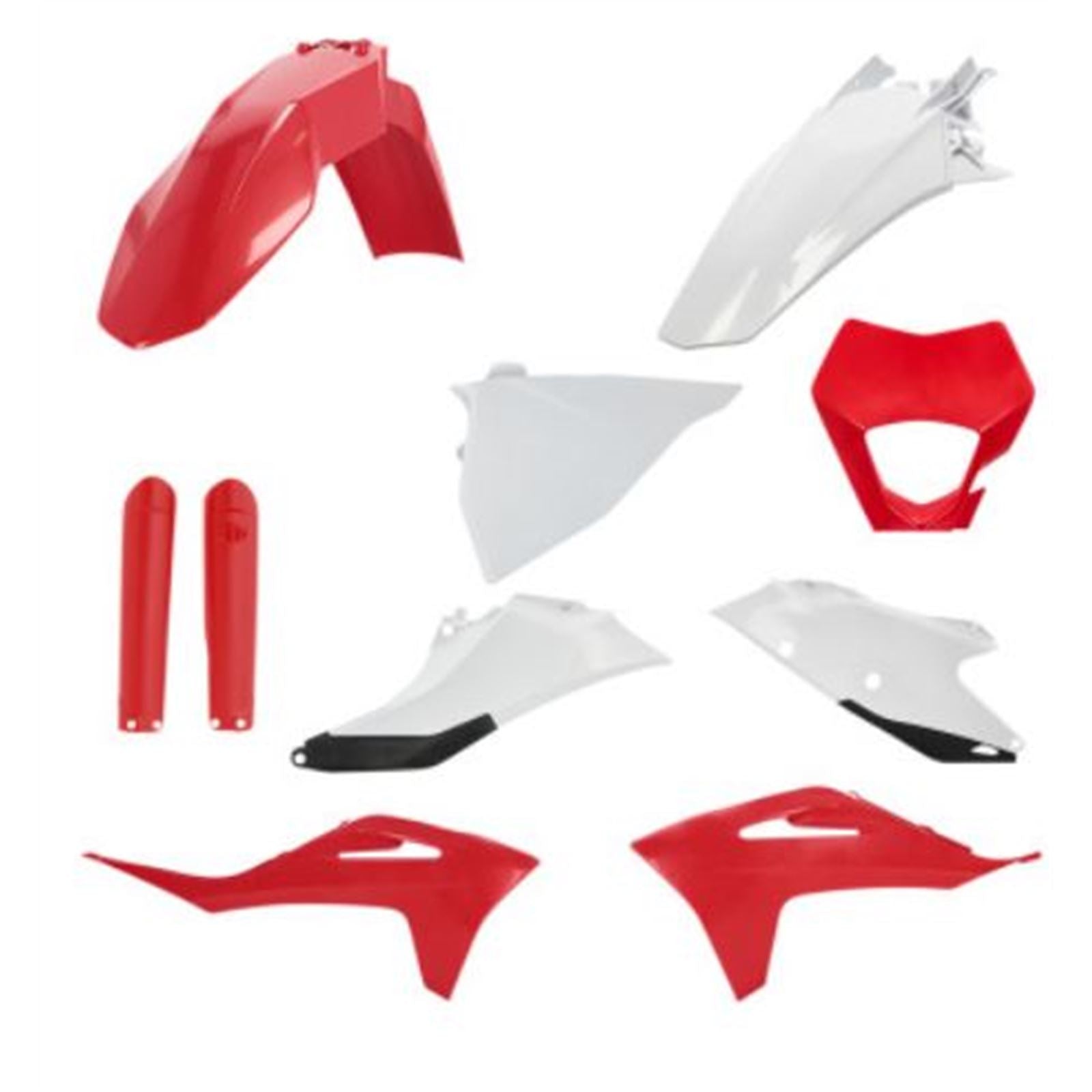 Acerbis Full Replacement Body Kit for Gas Gas - Red/White/Black 2872817118_734233