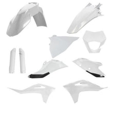Acerbis Full Replacement Body Kit - White/Black - GasGas 2872811035_734235