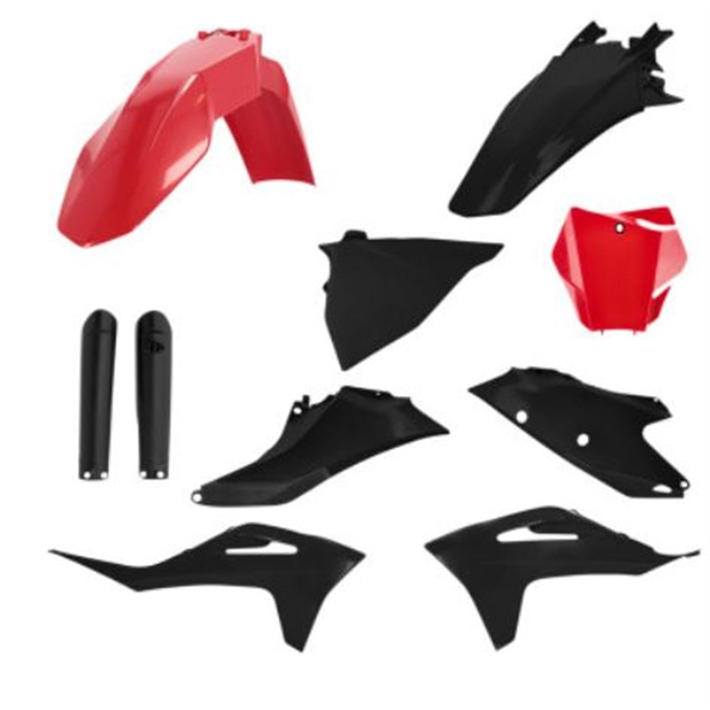 Acerbis Full Replacement Body Kit - Red/Black - GasGas 2872791018_734238