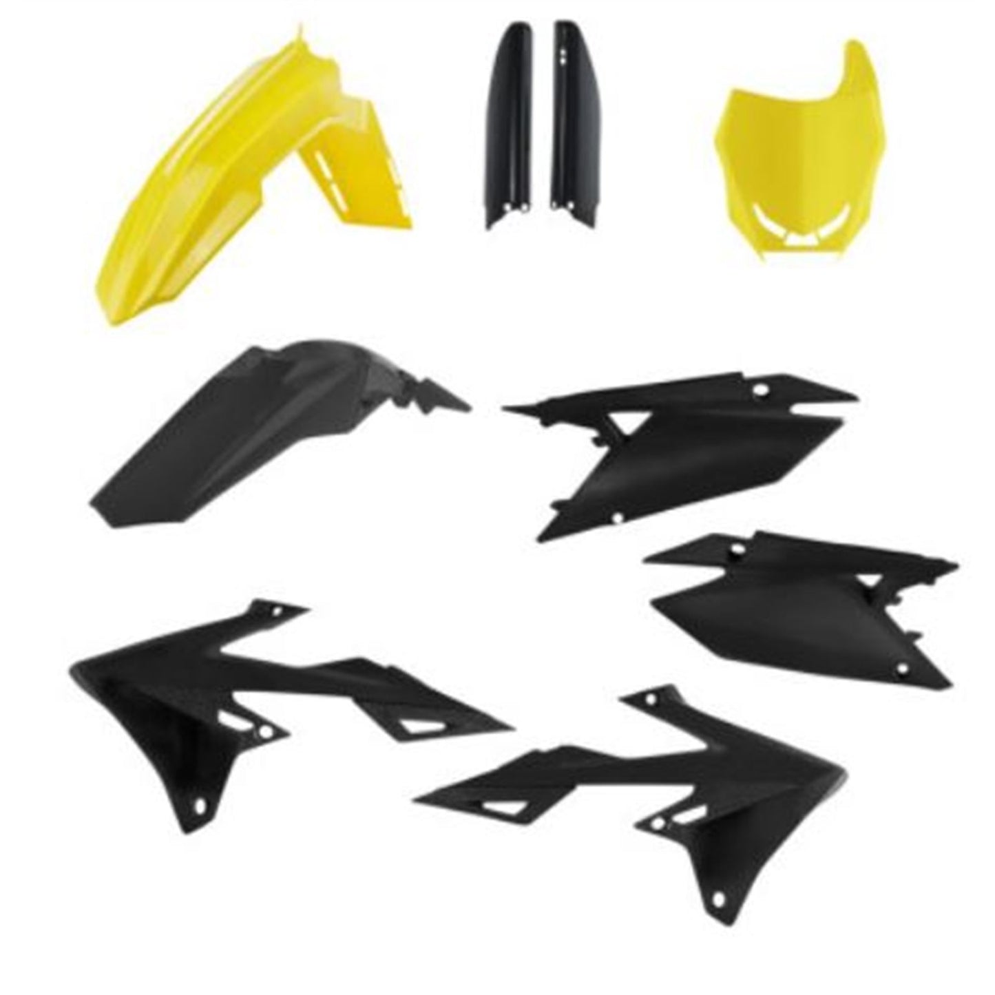 Acerbis Full Replacement Body Kit - Yellow/Black - RMZ 2686551017_734244