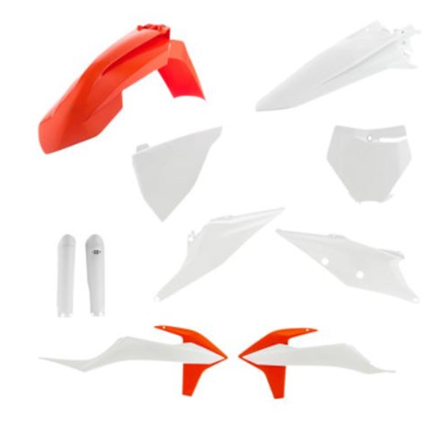 Acerbis Full Replacement Body Kit for SX/MC - White/Orange 2726497118_734247