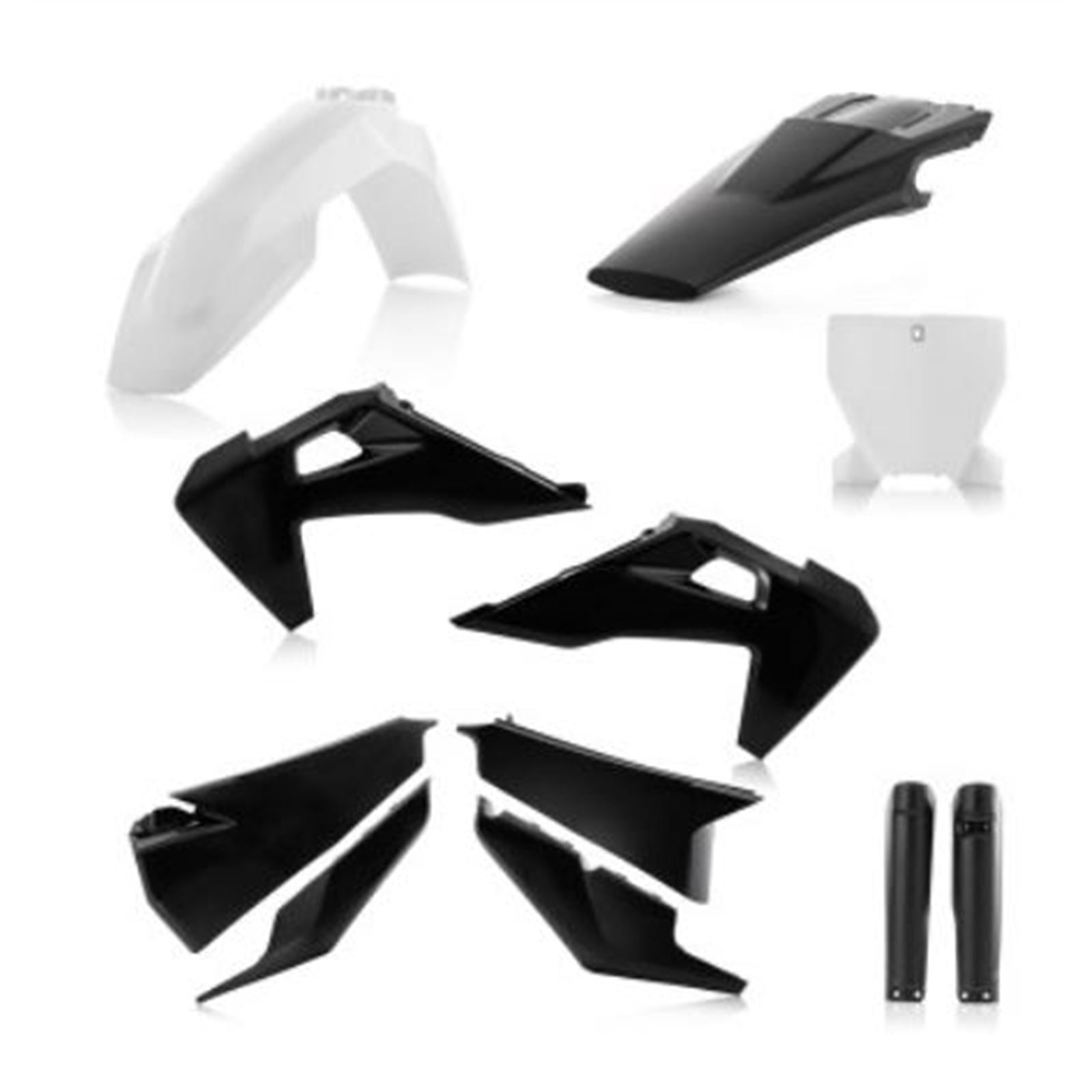 Acerbis Full Replacement Body Kit - White/Black - TC/MC 2726551035_734248