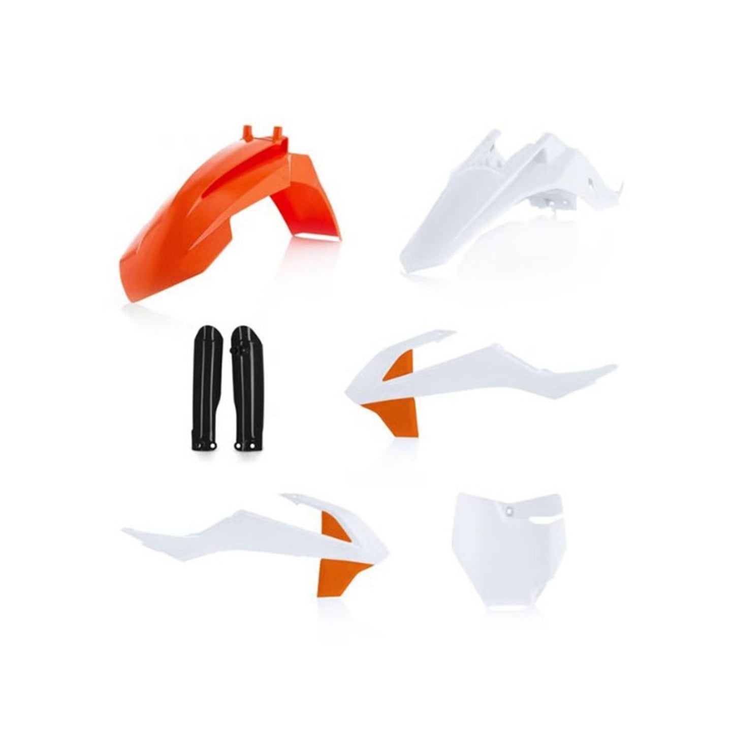 Acerbis Full Replacement Body Kit for SX/MC - Orange/White OPEN BOX [MPN: 2791527118]_2104743