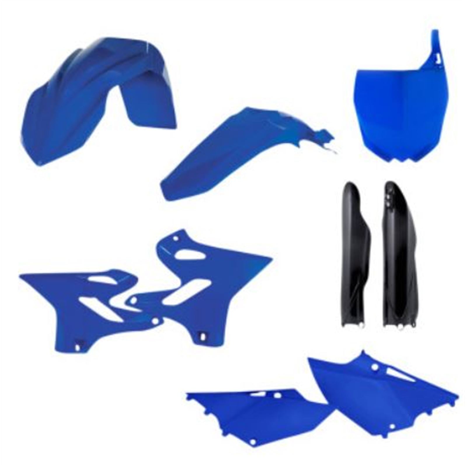 Acerbis Full Replacement Body Kit for Yamaha YZ - Blue/Black 2402967118_734255
