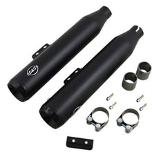 S&S Cycle Grand National 50 State Mufflers - Black 550-0754B_730703
