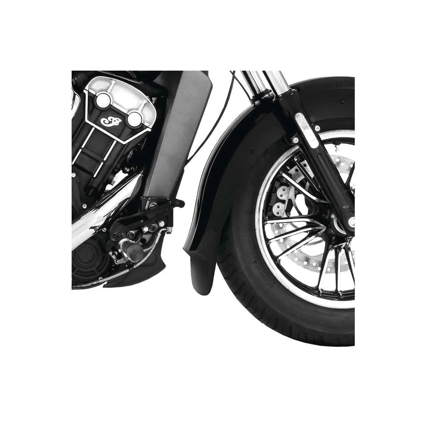 Puig Front Fender Extension for Scout [MPN: 9825N]_993615