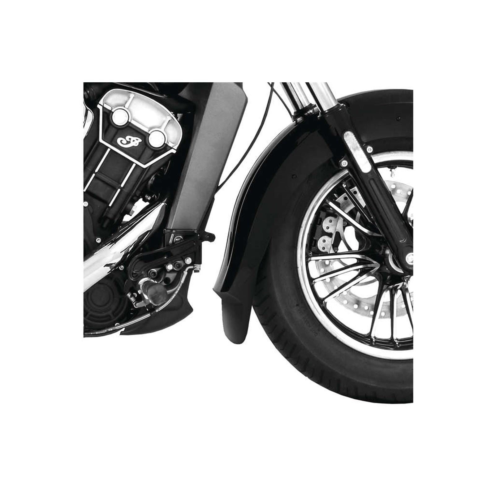 Puig Front Fender Extension for Scout [MPN: 9825N]_993615