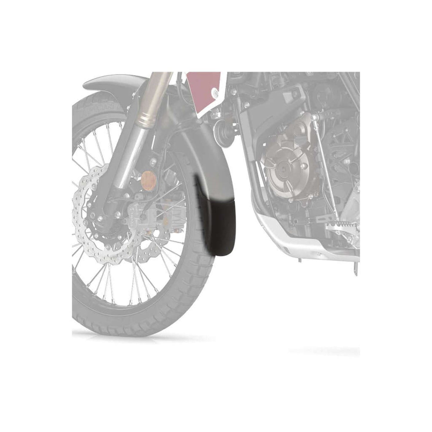 Puig Front Fender Extension Compatible with Yamaha Tenere 700 [MPN: 3894N]_995785