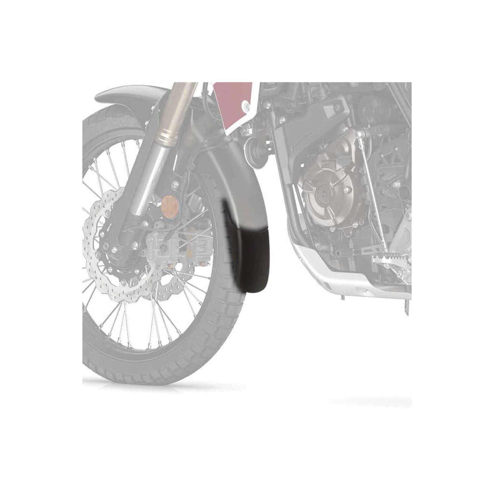 Puig Front Fender Extension Compatible with Yamaha Tenere 700 [MPN: 3894N]_995785