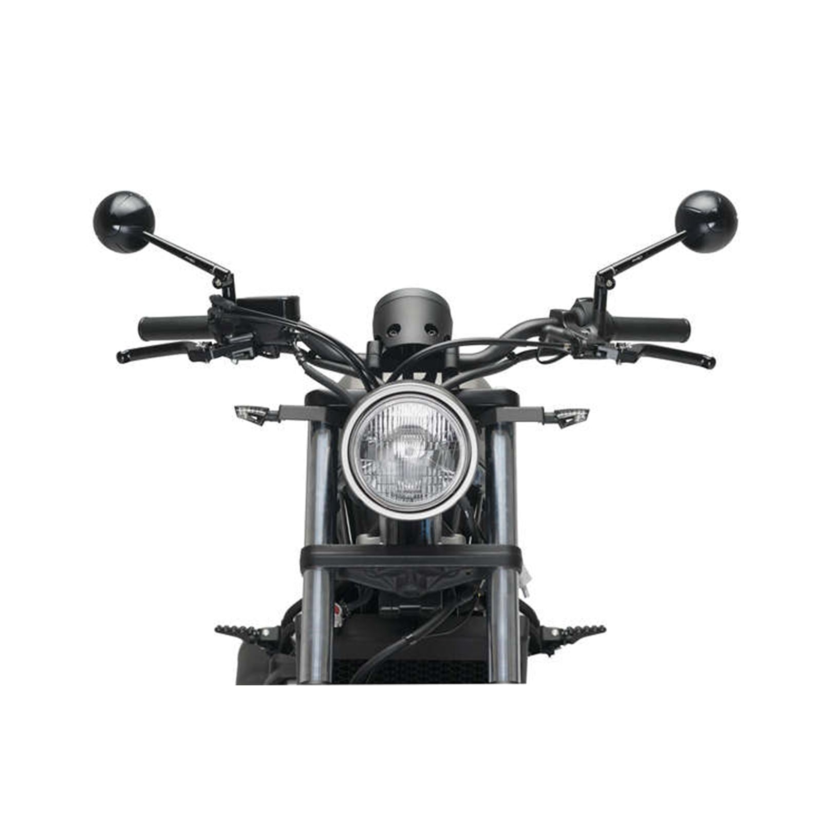 Puig Retro Mirror - Right Side - Black [MPN: 9794N]_995994