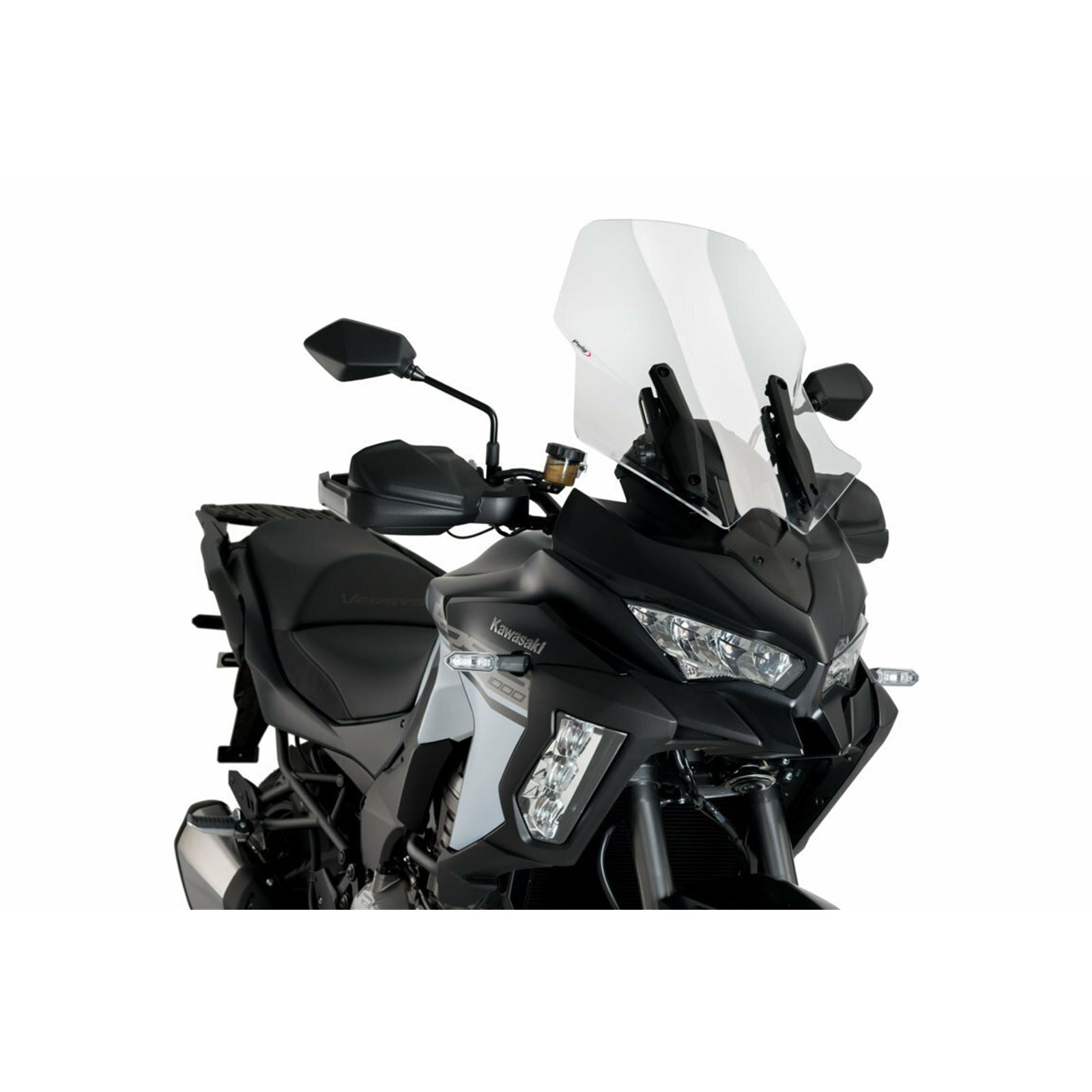 Puig Touring Windscreen - Clear Fits Kawasaki 3640W_727997