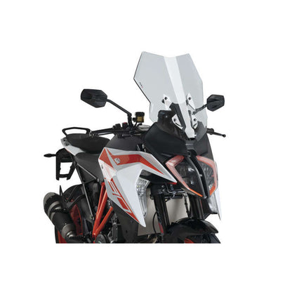 Puig Touring Windscreen - Clear for Gas Gas/ Husqvarna/ KTM 3564W_985351