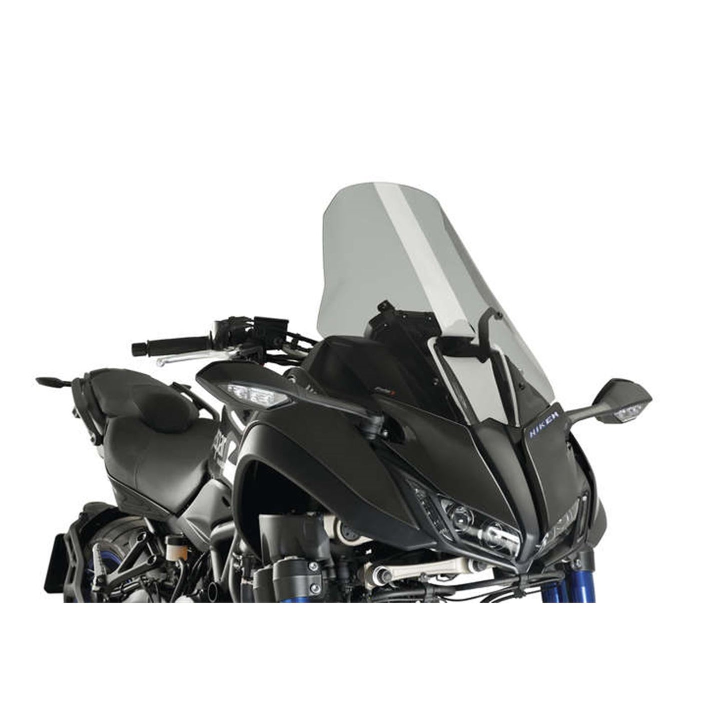 Puig Touring Windscreen - for Yamaha - Smoke 2385H_981422