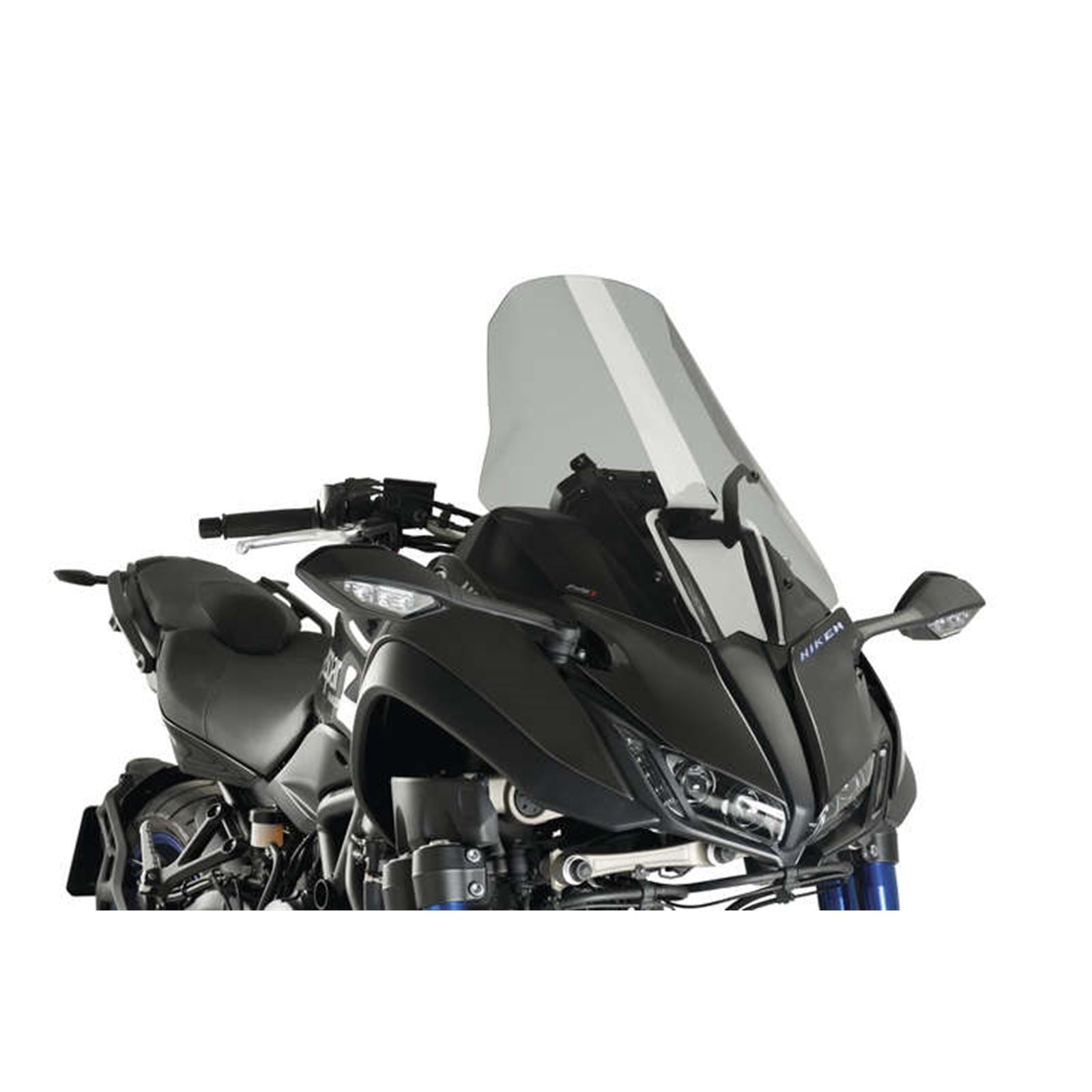 Puig Touring Windscreen - for Yamaha - Smoke 2385H_981422