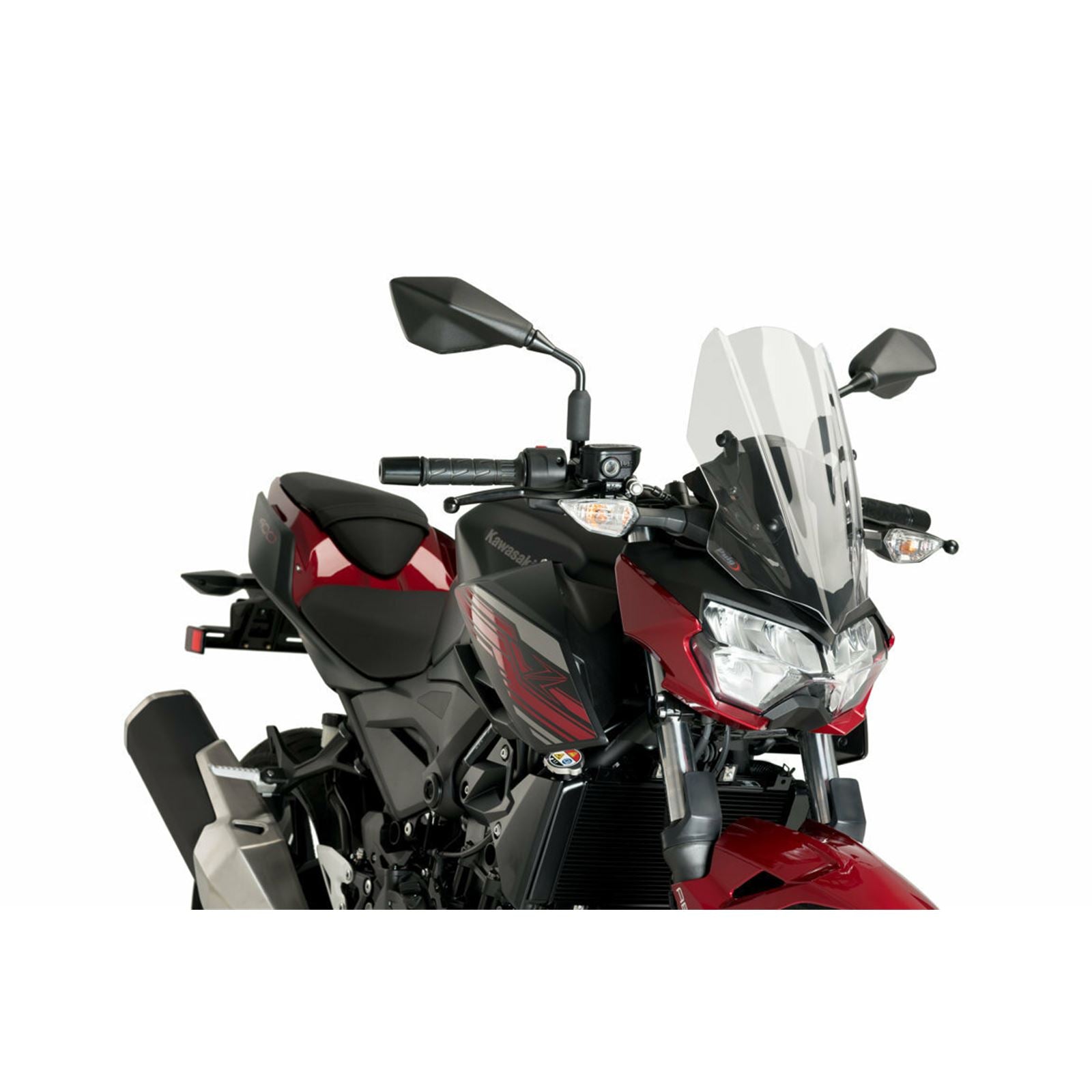Puig Naked New Generation Windscreen - Clear - Sport fits Kawasaki Z400 [MPN: 3548W]_728004