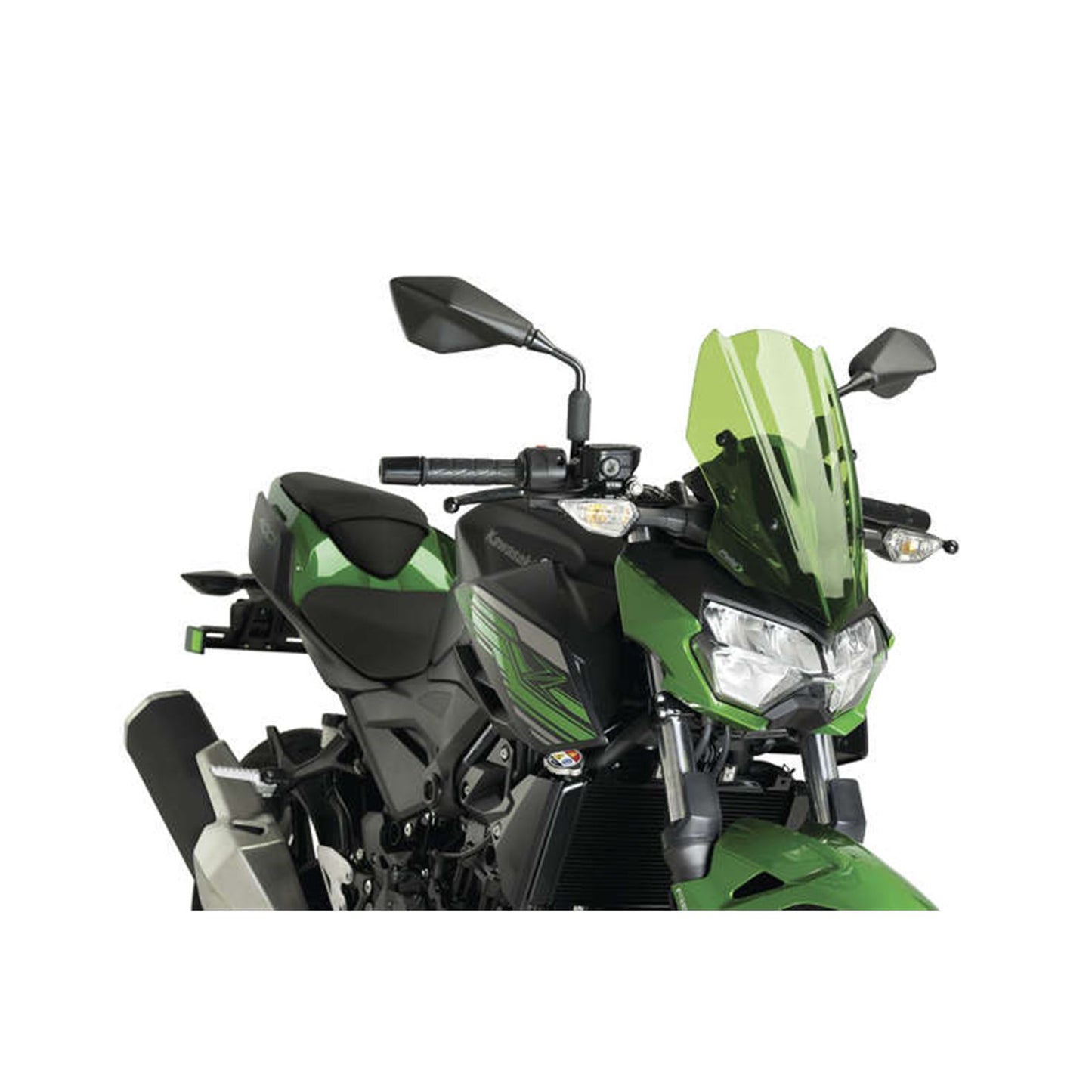 Puig Naked New Generation Green - Sport fits Kawasaki Z400 - Green [MPN: 3548V]_992433
