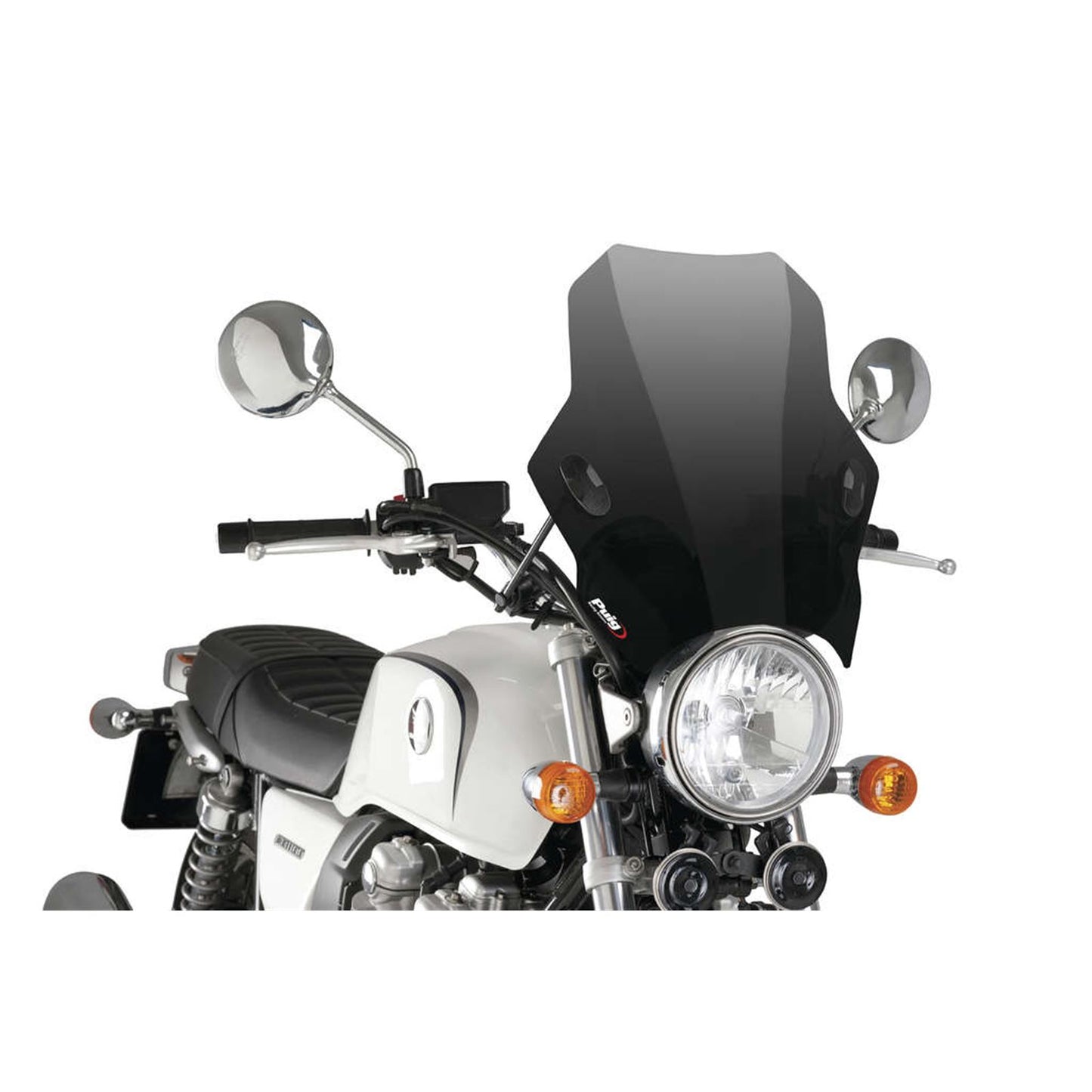 Puig Universal Windshield - Bat - Dark Smoke [MPN: 8088F]_989109