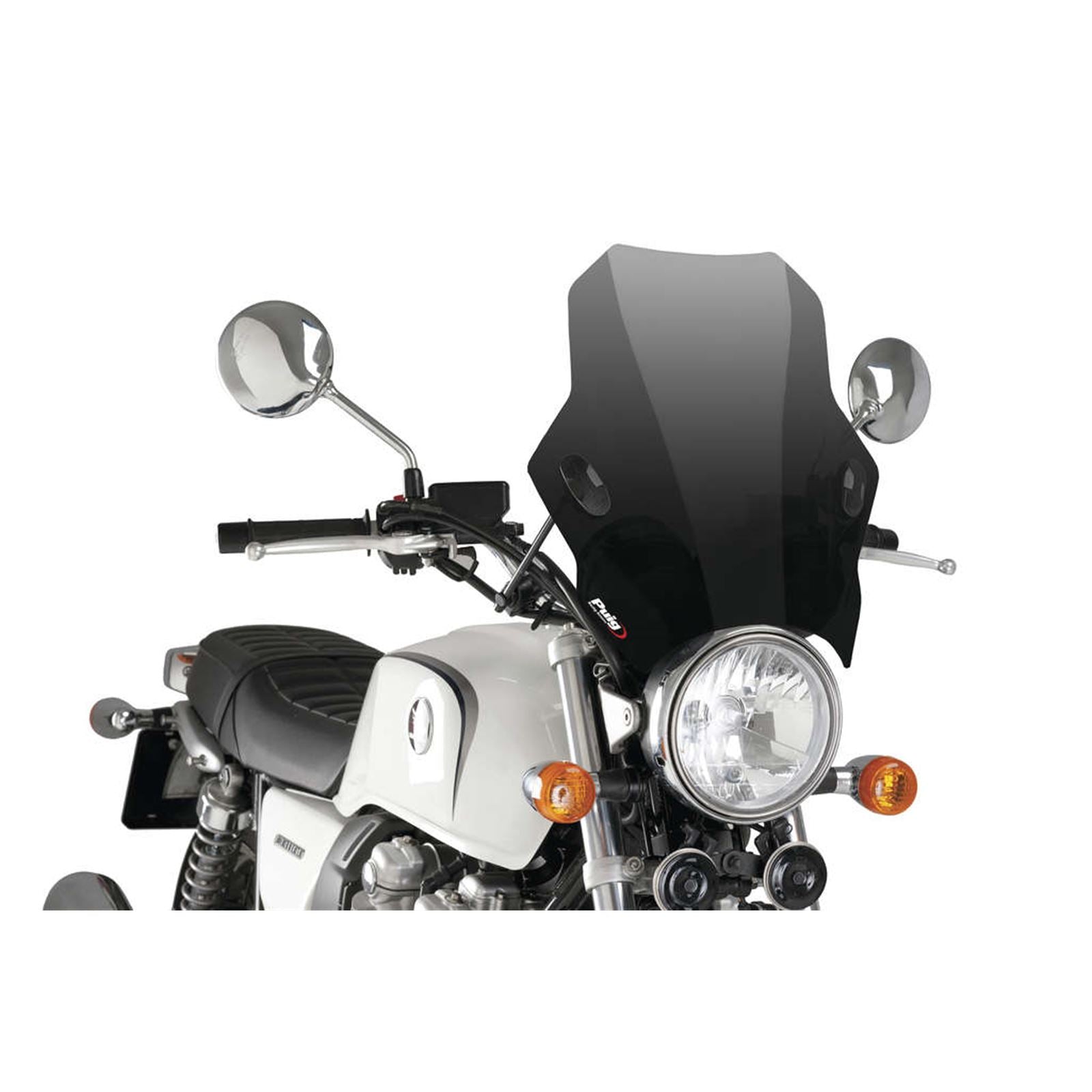 Puig Universal Windshield - Bat - Dark Smoke [MPN: 8088F]_989109