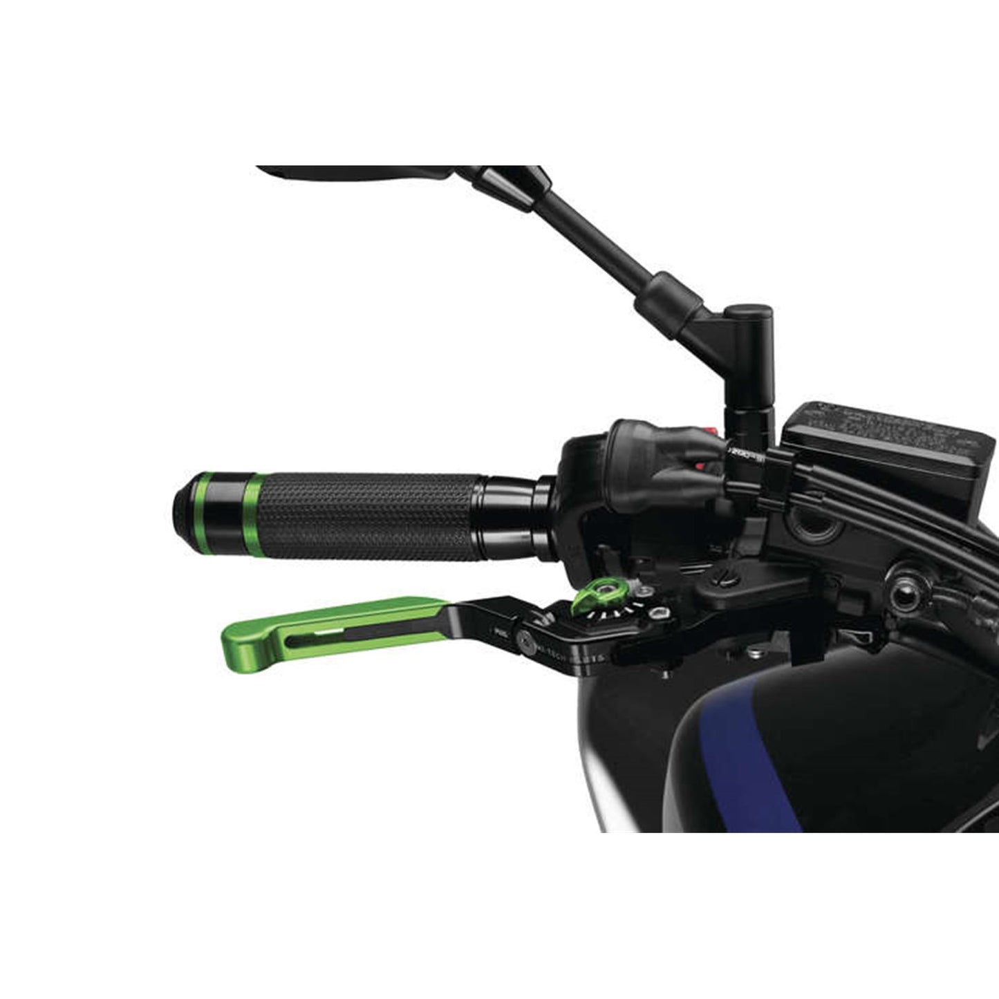Puig Brake Lever Extendable Foldable Brake, Green/Black/Green 14VNV_992607