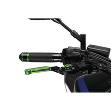 Puig Brake Lever Extendable Foldable Brake, Green/Black/Green 14VNV_992607
