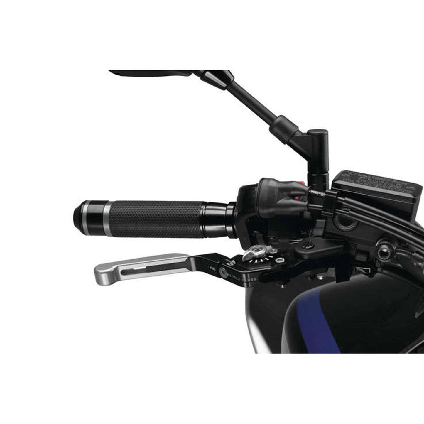 Puig Brake Lever Extendable Foldable Brake, Silver/Black/Silver 14PNP_983017