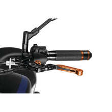 Puig Clutch Lever Extendable Foldable Clutch, Orange/Black/Orange 24TNT_994869