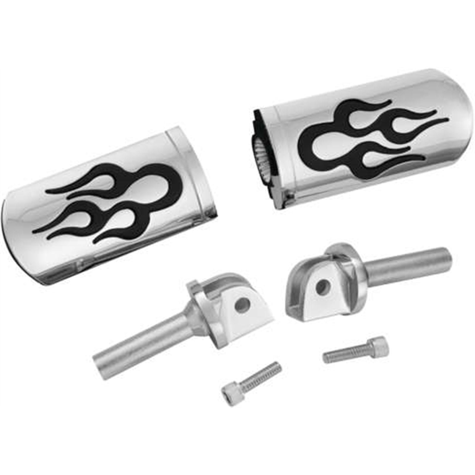 Show Chrome Driver Pegs Flame - Chrome GL1800 21-523P_989932