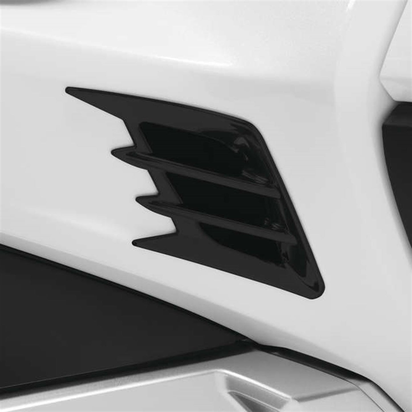 Show Chrome Side Panel Vent Accent - Black 52-960BK_989422