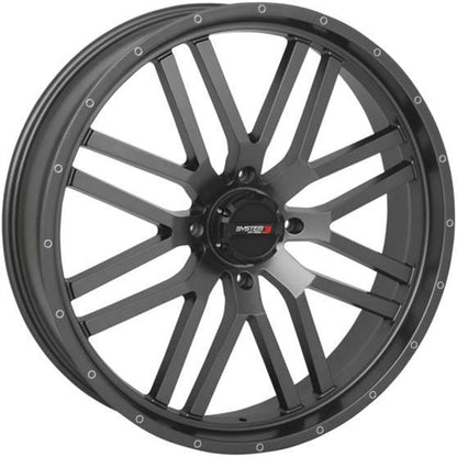 System 3 ST-3 Simulated Beadlock Wheel 22x6.5, 4/156, 4+2.5 - Grey [MPN: 22S3-1556]_986796