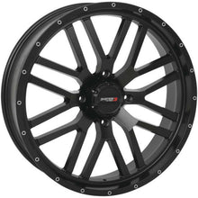 System 3 ST-3 Simulated Beadlock Wheel - 24x6.5, 4/137, 4+2.5 - Matte Black 24S3-1137_984791