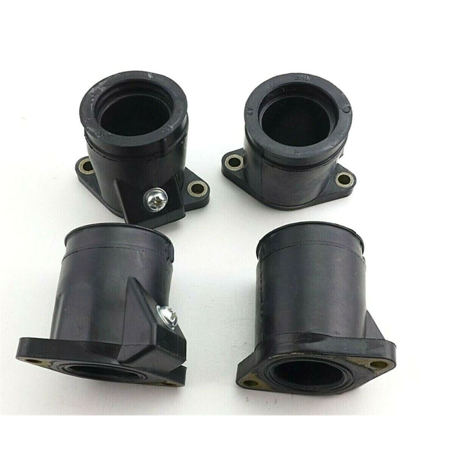 2FastMoto 4 Piece Rubber Intake Carburetor Insulator Boot For Yamaha FZR600 [MPN: 3HE-13586-00]_871410