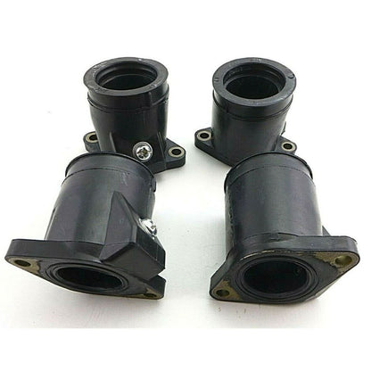 2FastMoto 4 Piece Rubber Intake Carburetor Insulator Boot For Yamaha FZR600 [MPN: 3HE-13586-00]_871409