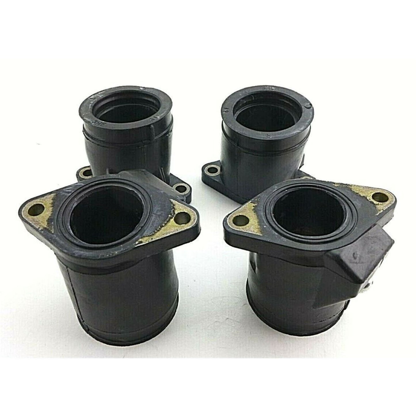 2FastMoto 4 Piece Rubber Intake Carburetor Insulator Boot For Yamaha FZR600 [MPN: 3HE-13586-00]_871408