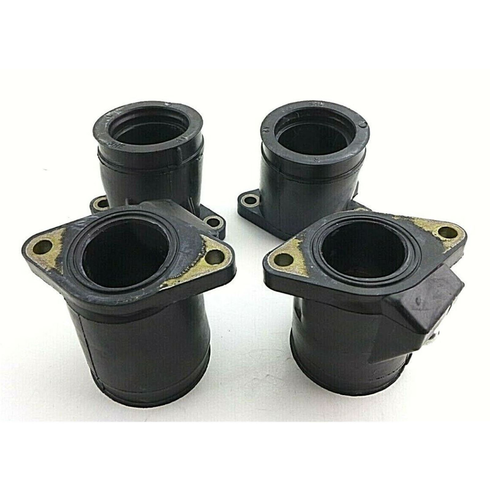 2FastMoto 4 Piece Rubber Intake Carburetor Insulator Boot For Yamaha FZR600 [MPN: 3HE-13586-00]_871408